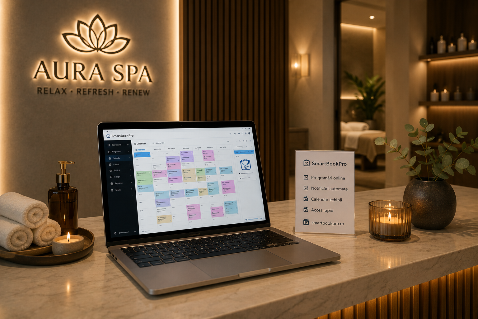 Programări online wellness spa și masaj